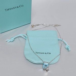 Tiffany & Co. Necklace Return to Tiffany Love Bugs Blue Topaz Butterfly Necklace
